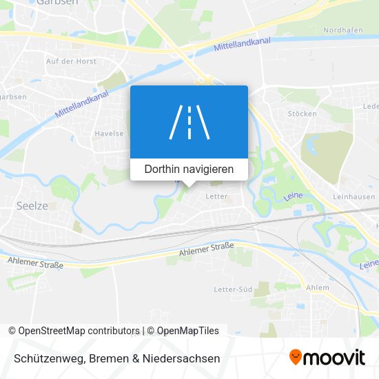 Schützenweg Karte