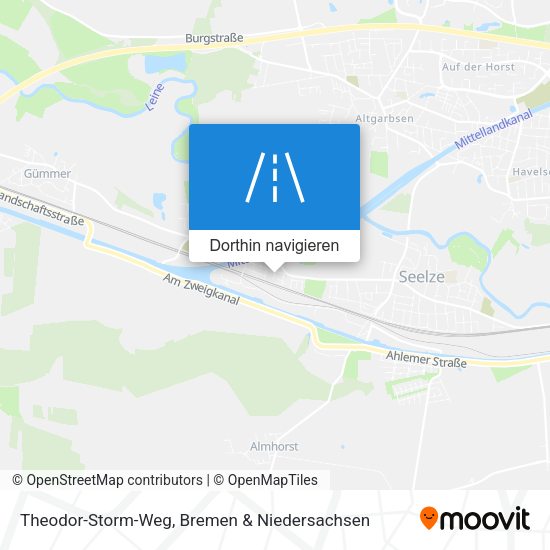 Theodor-Storm-Weg Karte