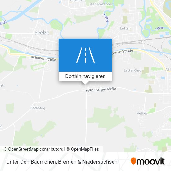 Unter Den Bäumchen Karte