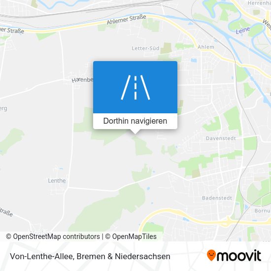 Von-Lenthe-Allee Karte