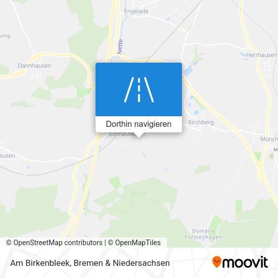 Am Birkenbleek Karte