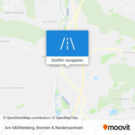 Am Mühlenberg Karte