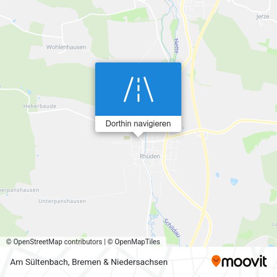 Am Sültenbach Karte