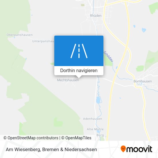 Am Wiesenberg Karte