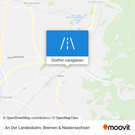 An Der Landesbahn Karte
