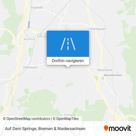 Auf Dem Springe Karte
