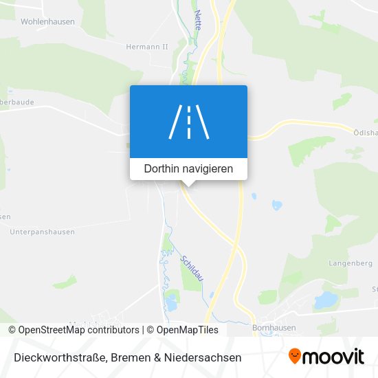 Dieckworthstraße Karte