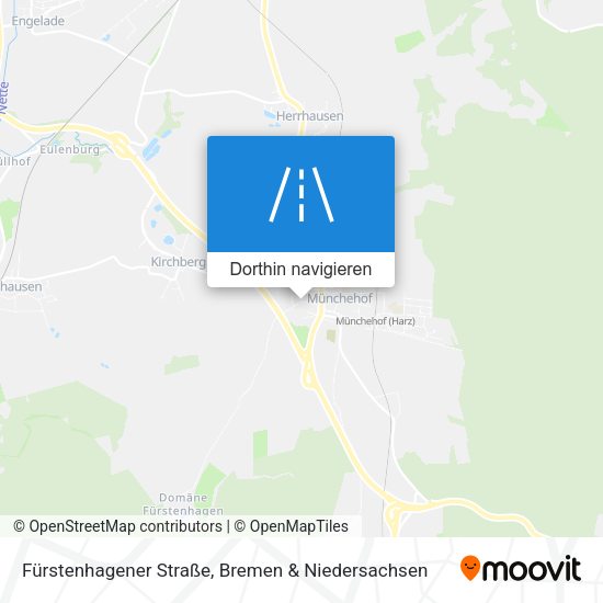 Fürstenhagener Straße Karte