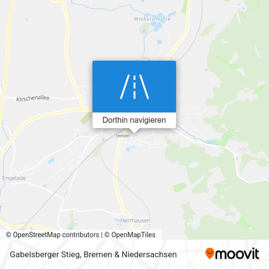 Gabelsberger Stieg Karte