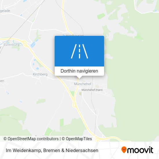 Im Weidenkamp Karte