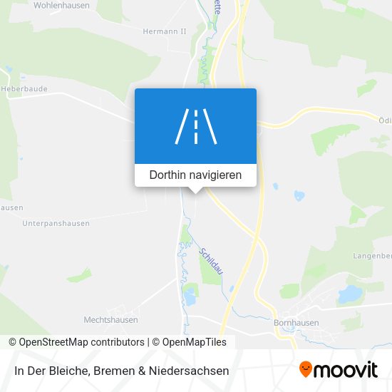 In Der Bleiche Karte