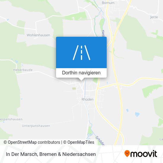 In Der Marsch Karte