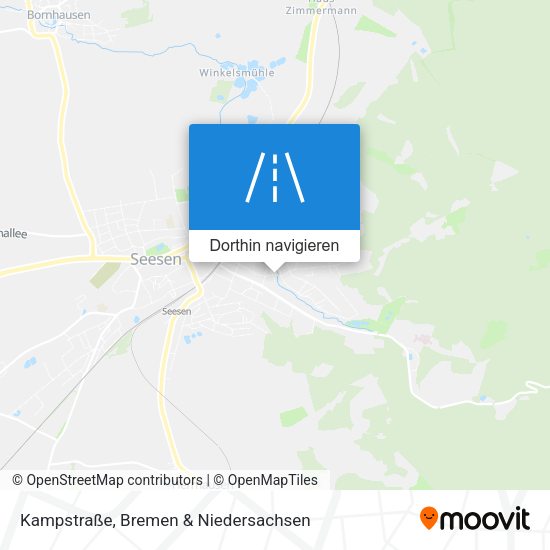 Kampstraße Karte
