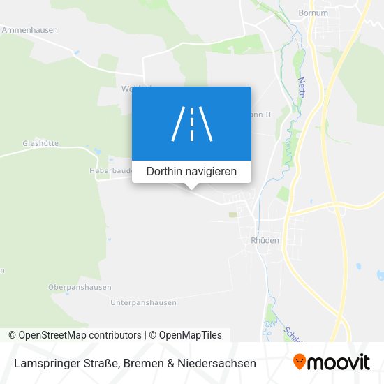 Lamspringer Straße Karte