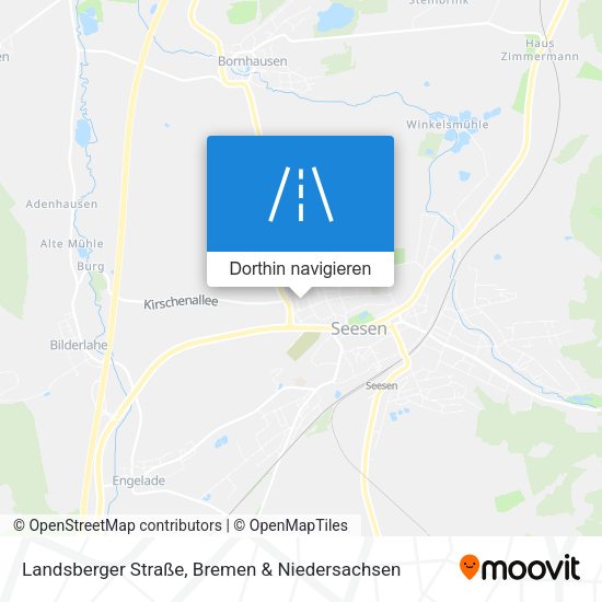 Landsberger Straße Karte