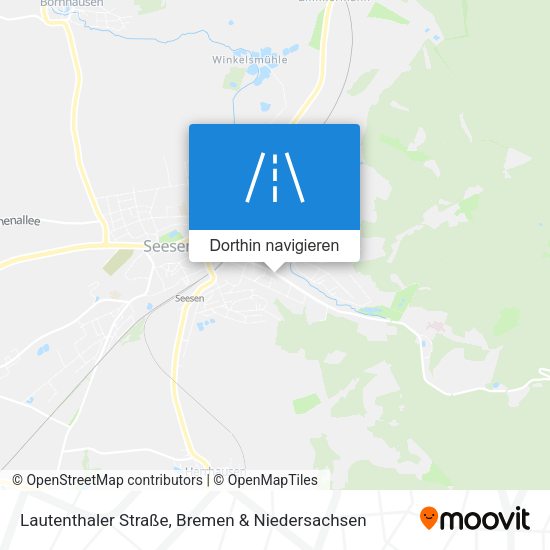 Lautenthaler Straße Karte