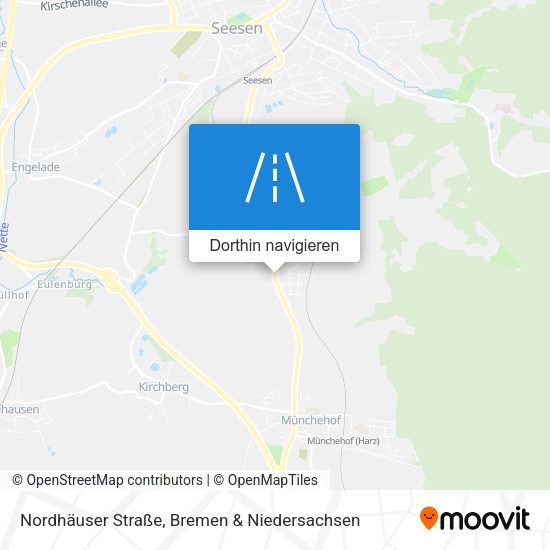 Nordhäuser Straße Karte