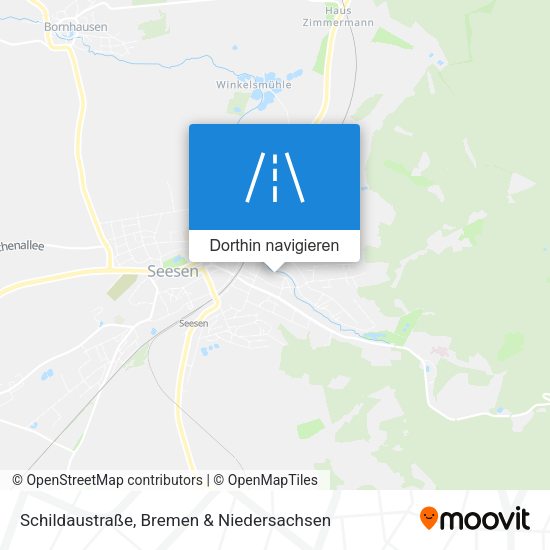 Schildaustraße Karte