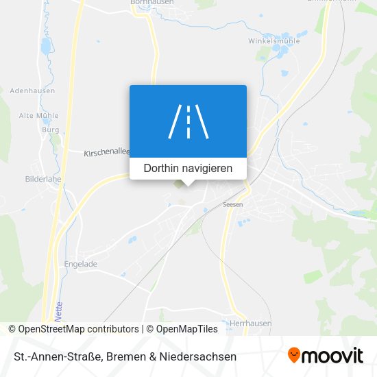 St.-Annen-Straße Karte