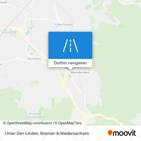 Unter Den Linden Karte