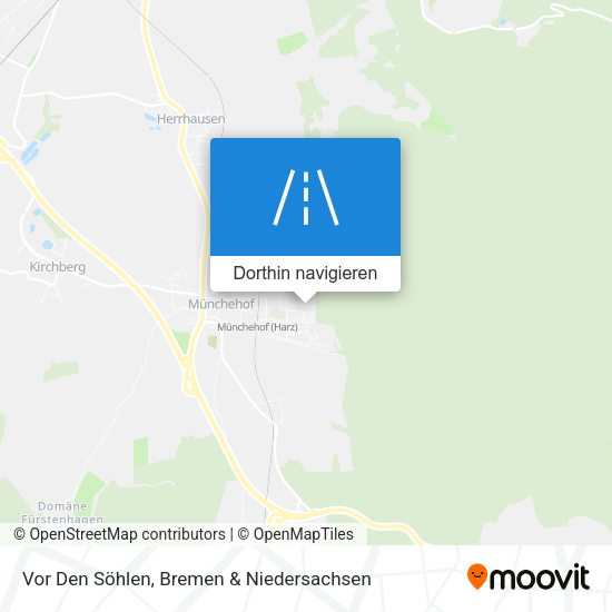 Vor Den Söhlen Karte