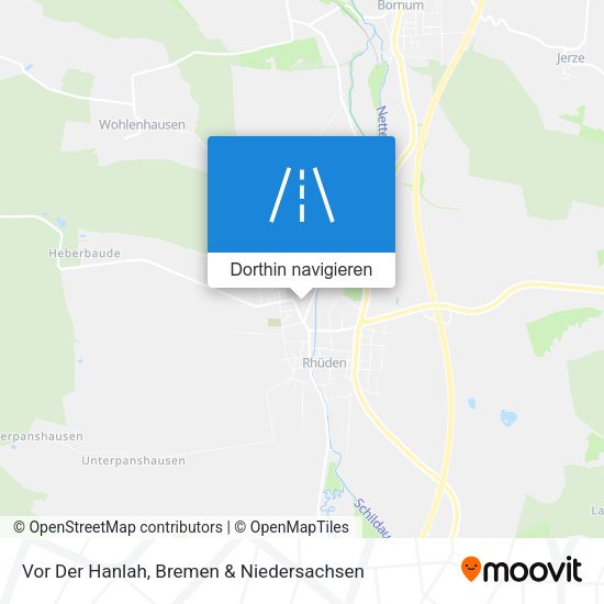 Vor Der Hanlah Karte