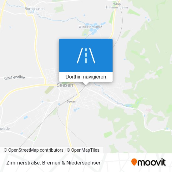 Zimmerstraße Karte
