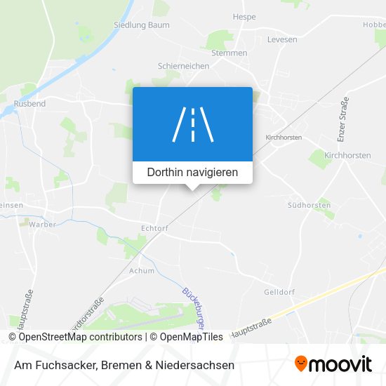 Am Fuchsacker Karte