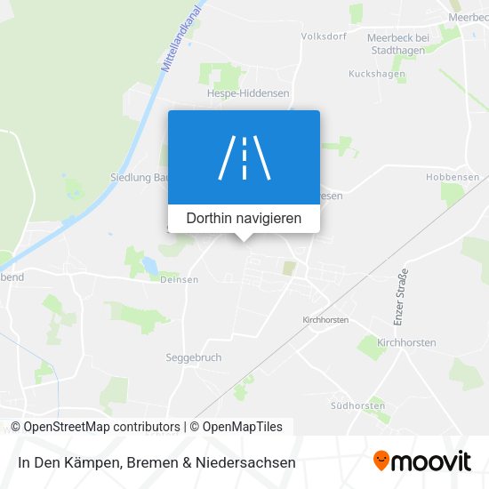 In Den Kämpen Karte