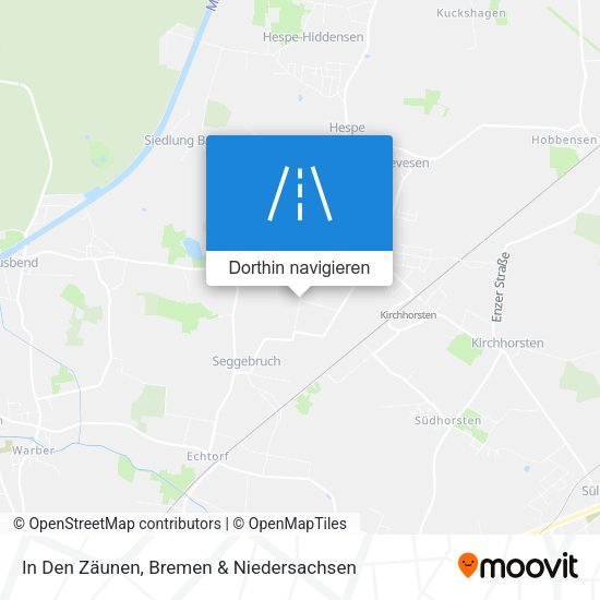 In Den Zäunen Karte