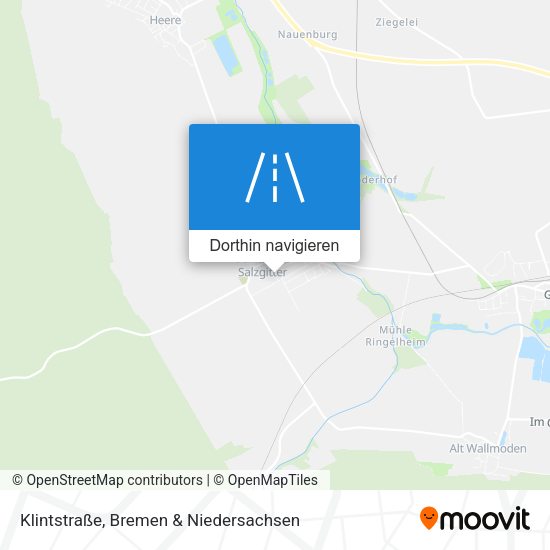 Klintstraße Karte