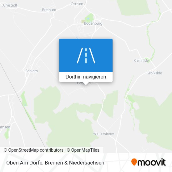 Oben Am Dorfe Karte