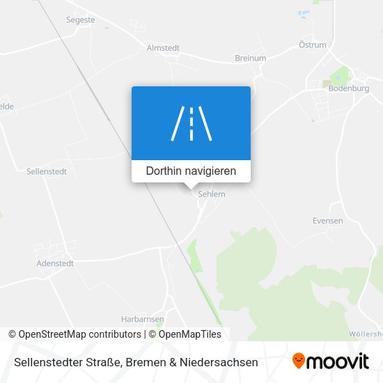 Sellenstedter Straße Karte
