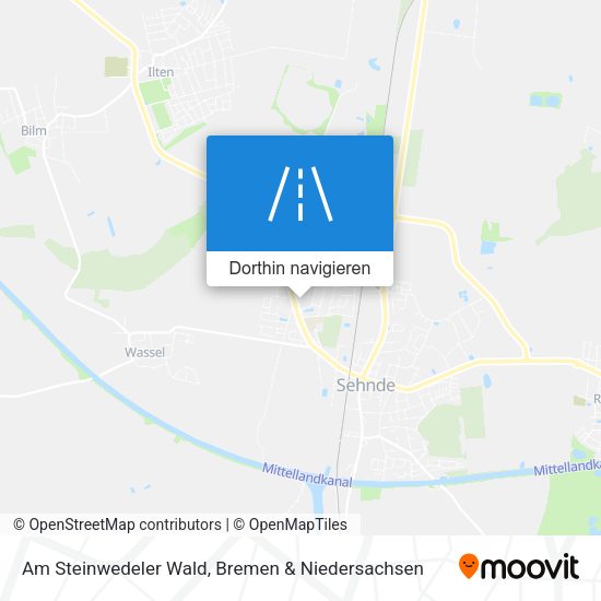 Am Steinwedeler Wald Karte