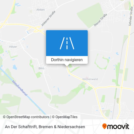 An Der Schafttrift Karte