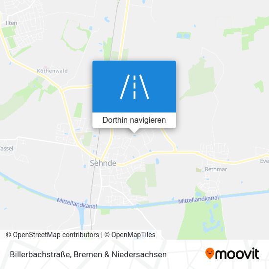 Billerbachstraße Karte