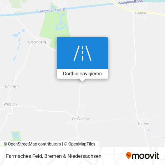 Farmsches Feld Karte