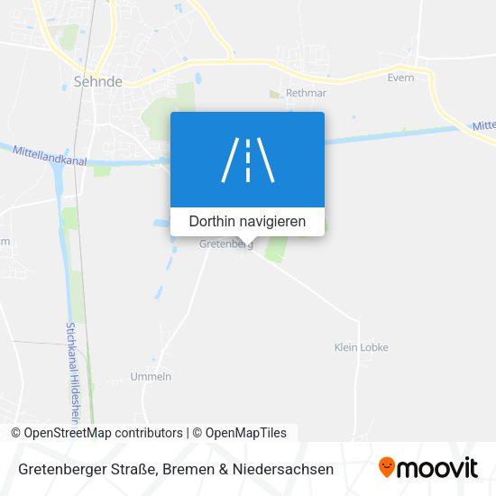 Gretenberger Straße Karte