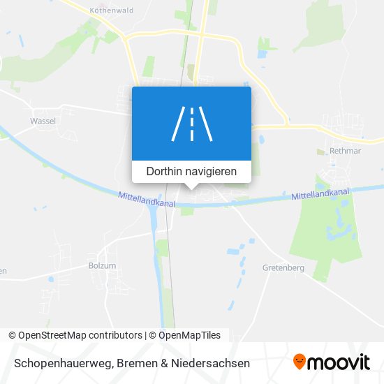 Schopenhauerweg Karte