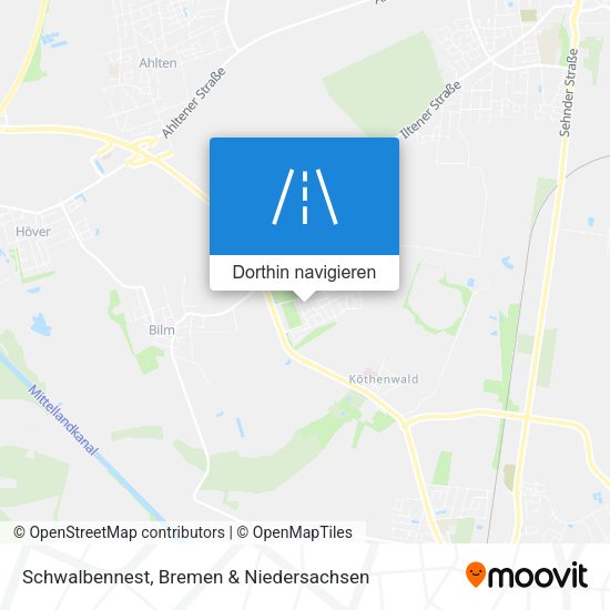 Schwalbennest Karte
