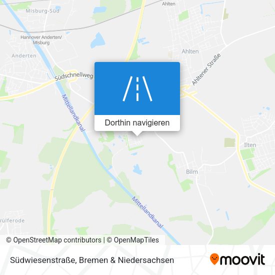 Südwiesenstraße Karte
