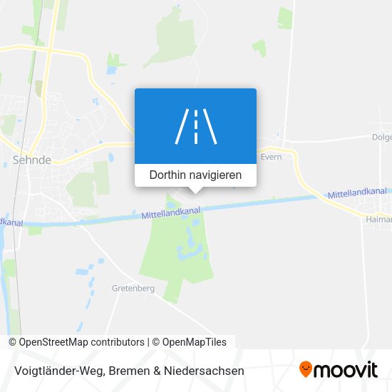 Voigtländer-Weg Karte