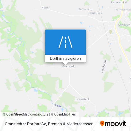 Granstedter Dorfstraße Karte