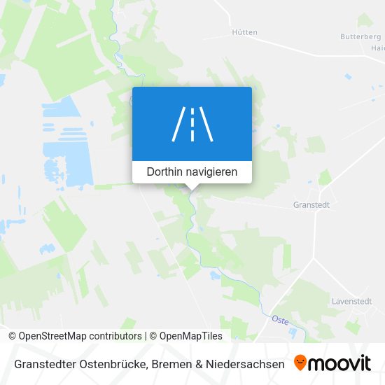 Granstedter Ostenbrücke Karte