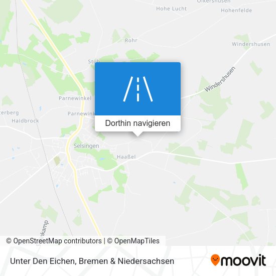 Unter Den Eichen Karte