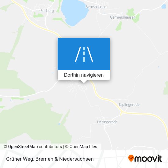 Grüner Weg Karte