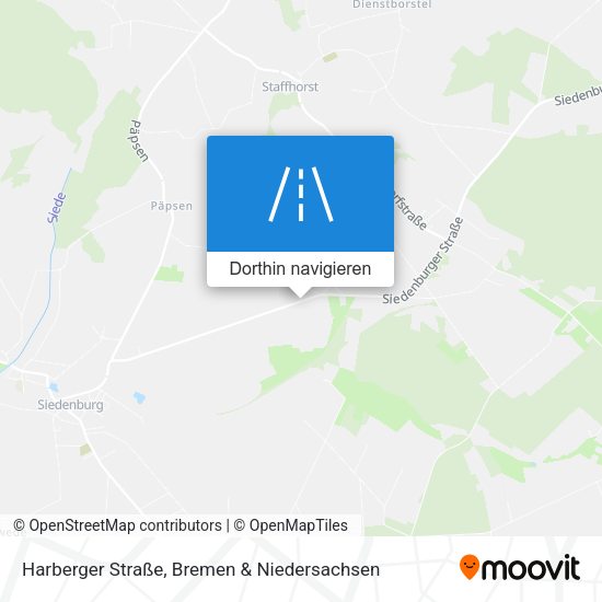Harberger Straße Karte