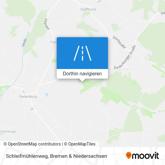 Schleifmühlenweg Karte