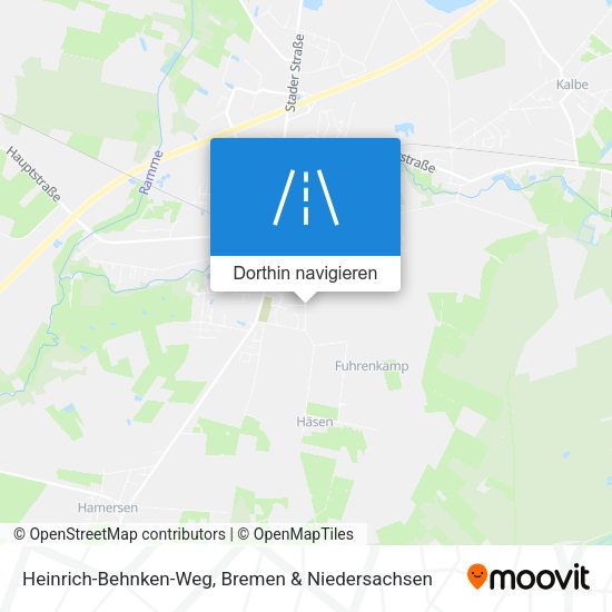 Heinrich-Behnken-Weg Karte