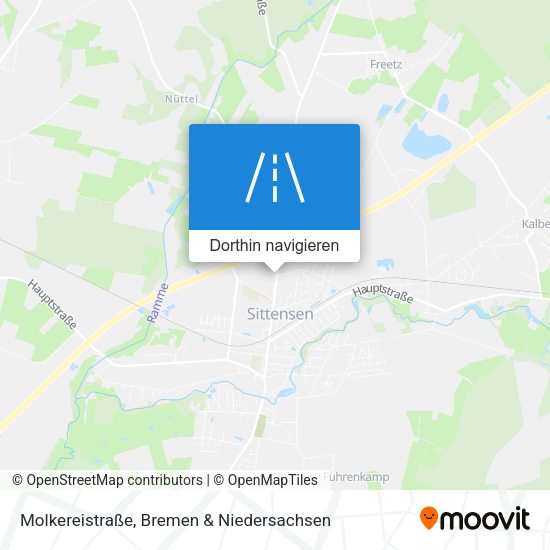 Molkereistraße Karte